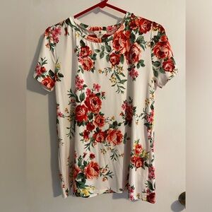 Floral top, medium